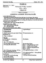 Giáo án điện tử Lớp 4 - Tuần 21 - Năm học 2014-2015 - Tòng Vinh Quang